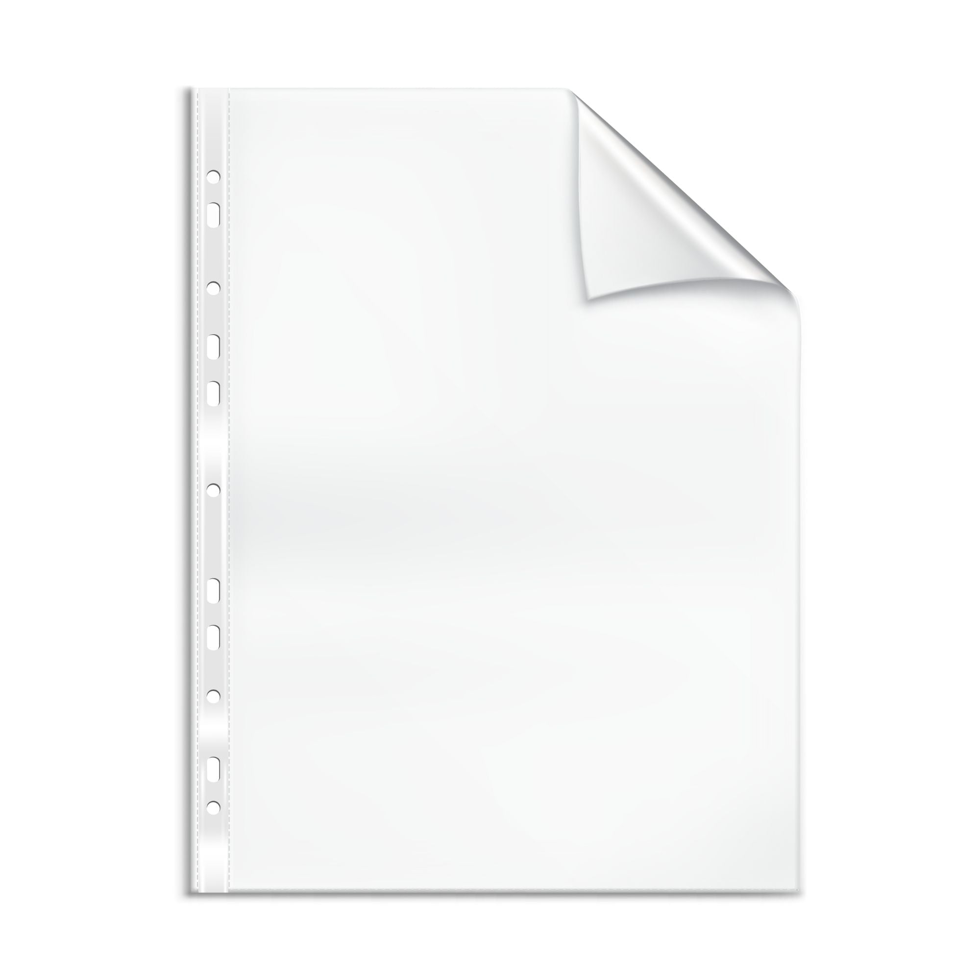 Mapa vložna PP A4 Axis 130/90 mic, sijaj, zavitek/kos