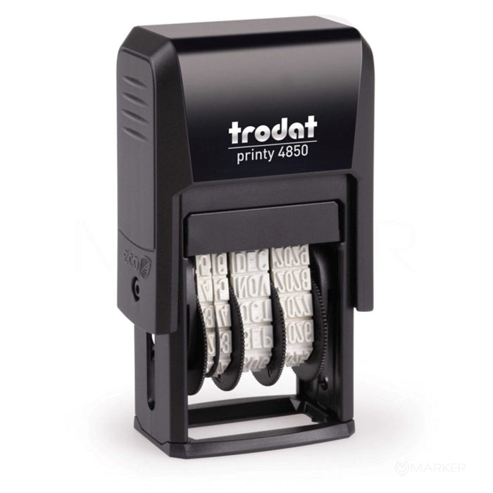 Datirka Trodat Printy 4850, z vgrajeno blazinico, 3,8 mm