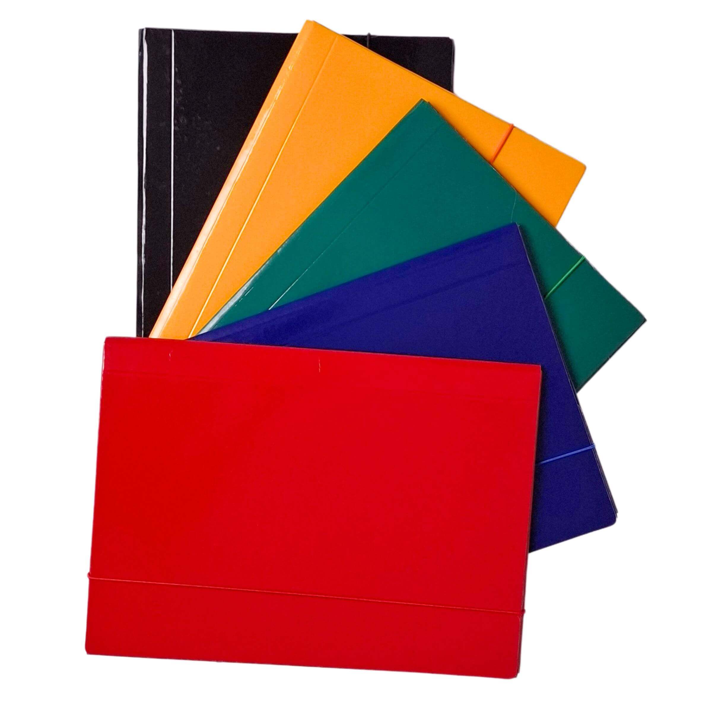 Mapa s klapo in elastiko A4/10-30 Axis, razširljiva