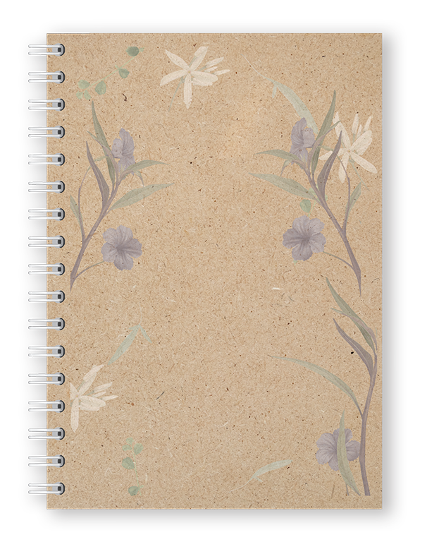 Rokovnik A5 spiralen Rože