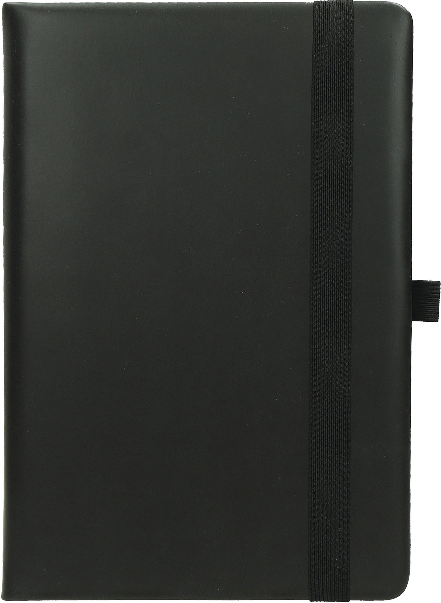 Notesnik A5 Flux z elastiko, barvni rob