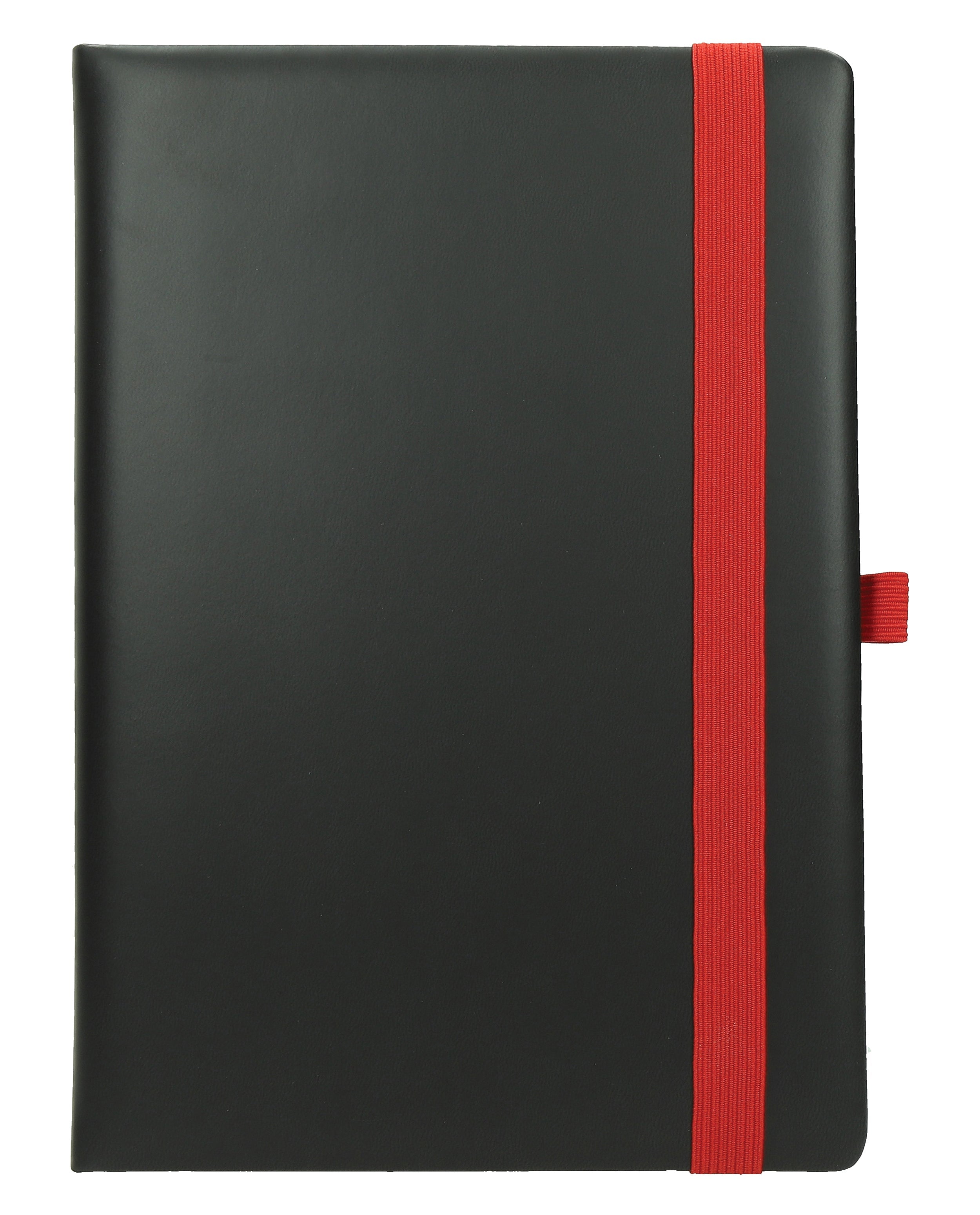 Notesnik A5 Flux z elastiko, barvni rob