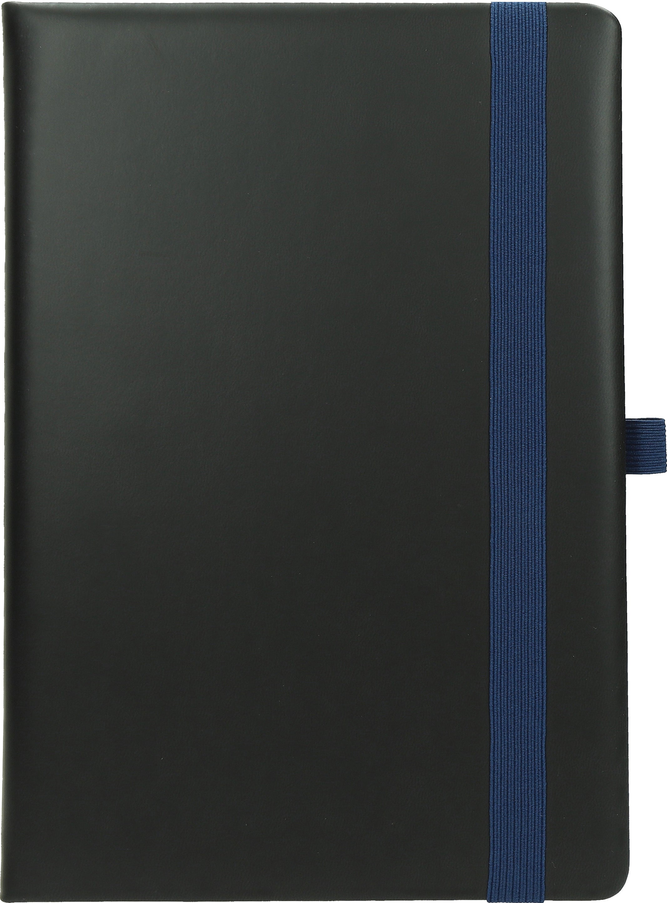 Notesnik A5 Flux z elastiko, barvni rob