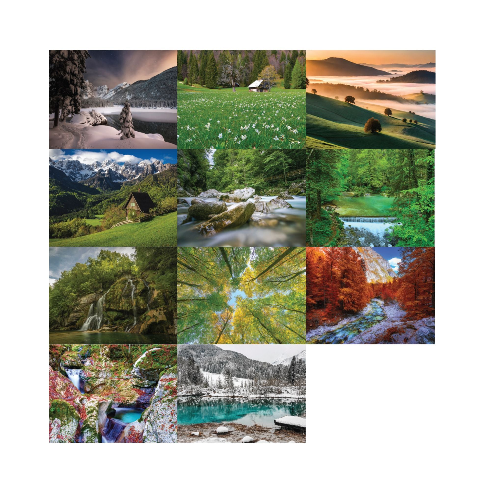 Koledar Vznemirljiva narava