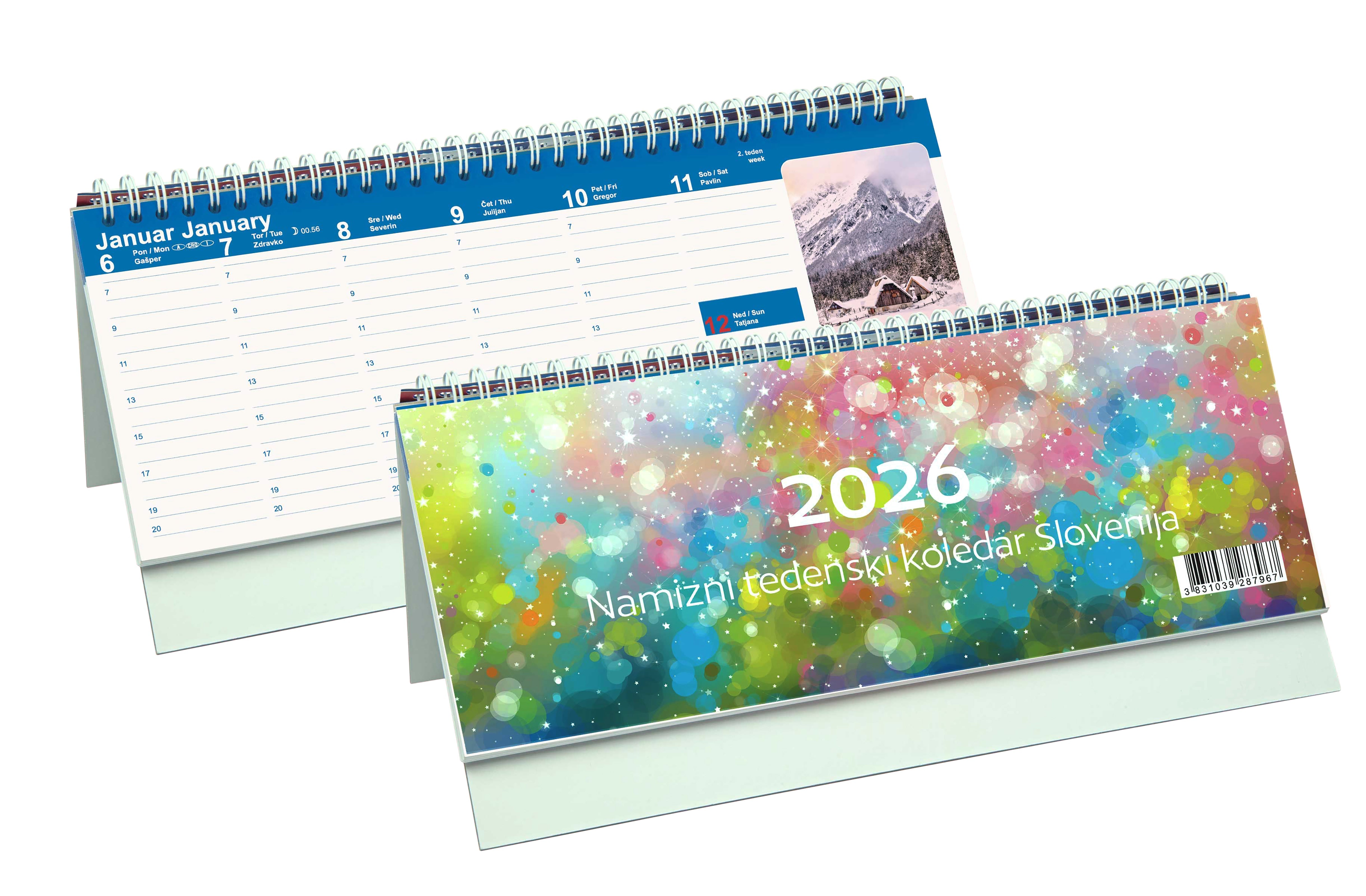 Namizni koledar Slovenija