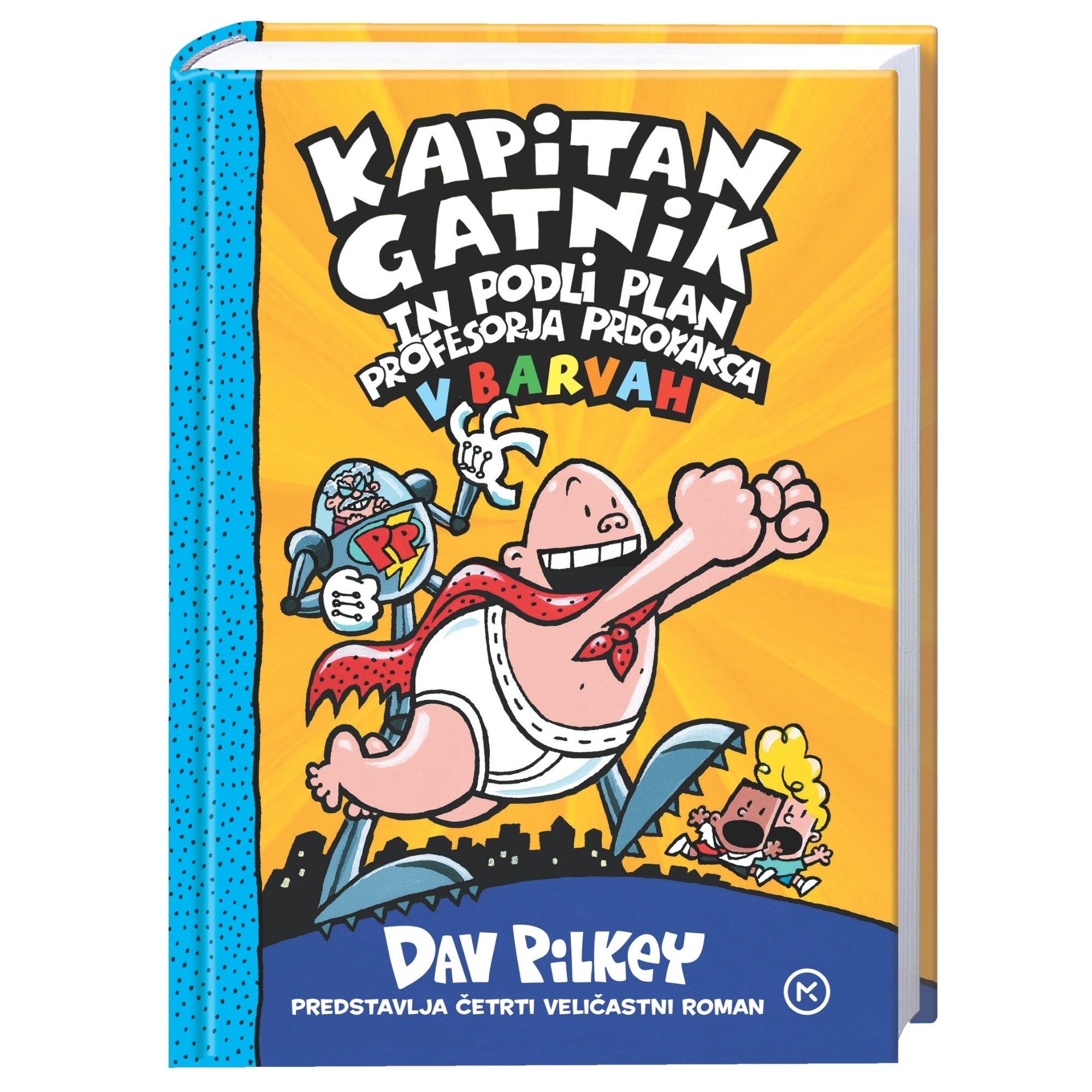 Kapitan Gatnik in podli plan profesorja Prdokakca v barvah (Kapitan Gatnik v barvah, 4. knjiga)