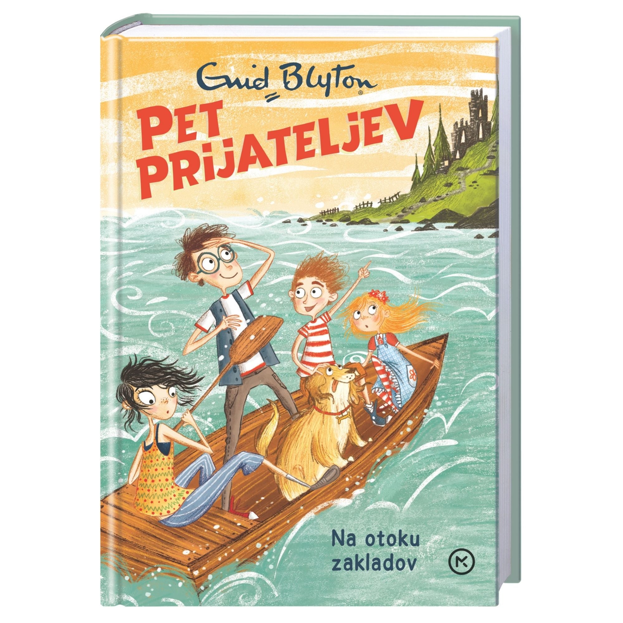 Pet prijateljev: Na otoku zakladov (1. knjiga)