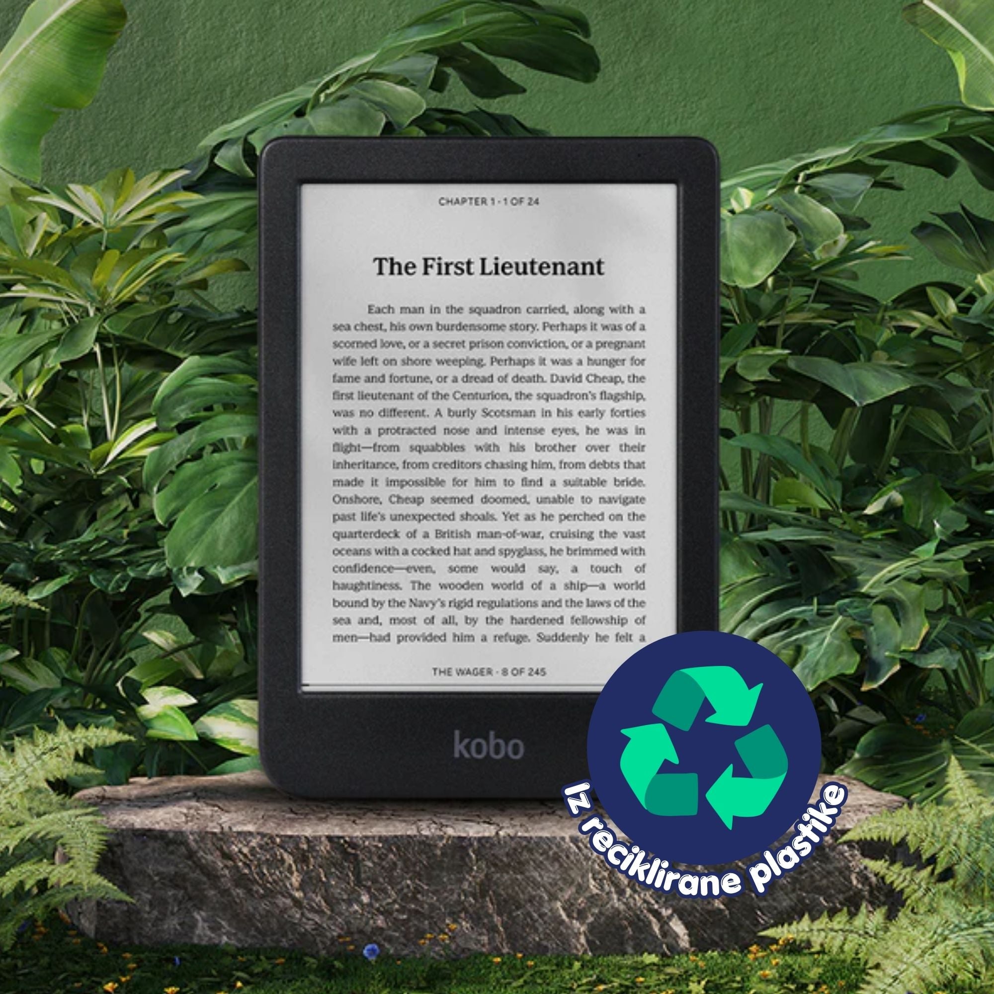 E-bralnik Kobo Clara Black & White 16GB
