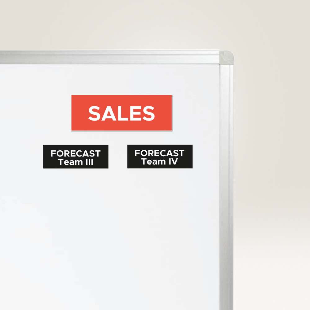 Magnetne oznake bele Avery Zweckform J8871-5, 78 x 28 mm