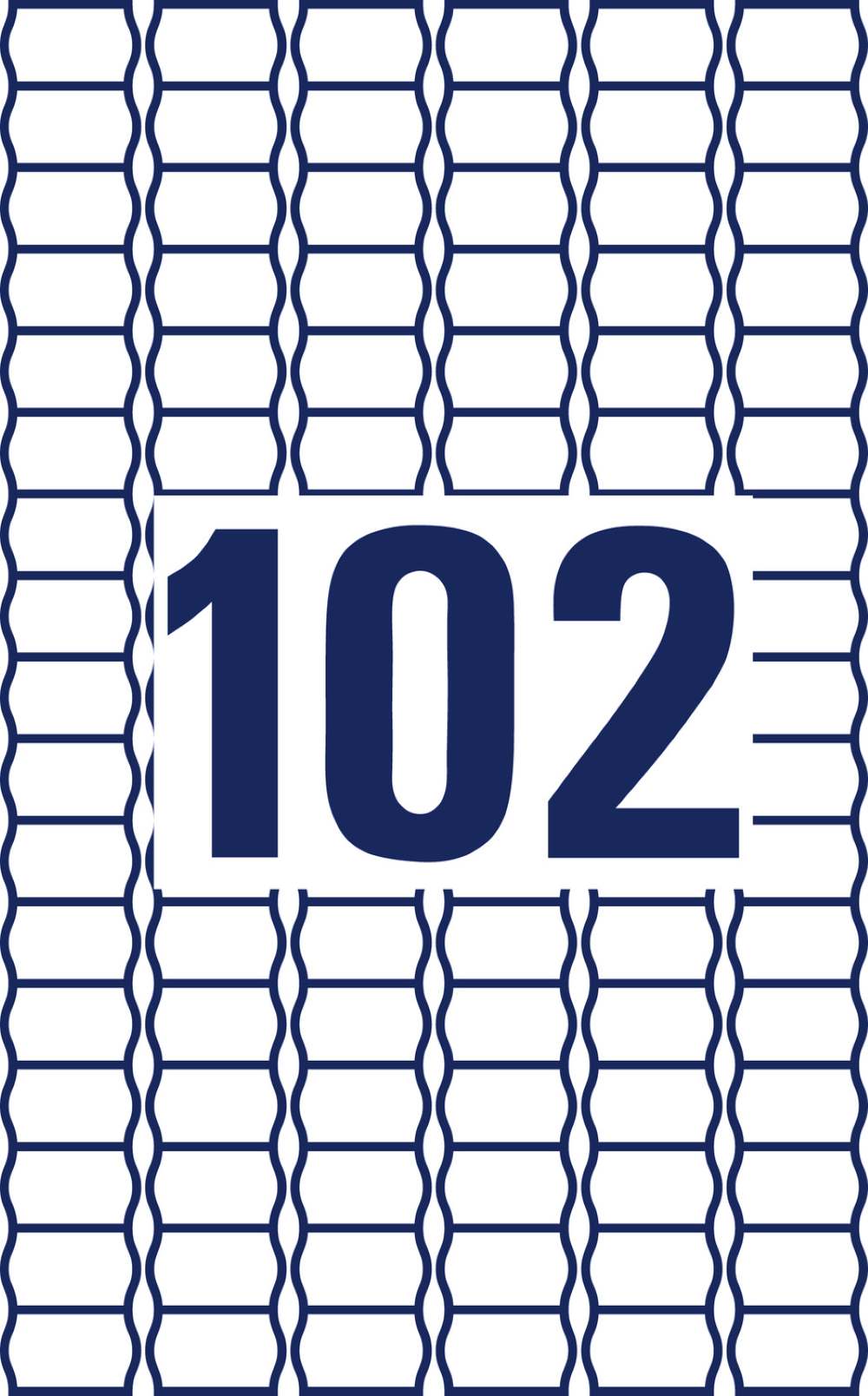 Etikete papirne bele odstranljive za cene Avery Zweckform L3410REV-25, 26 x 16 mm