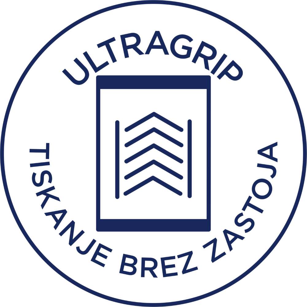 Etikete papirne bele prekrivne za široke registratorje Avery Zweckform L4761, 192 x 61 mm