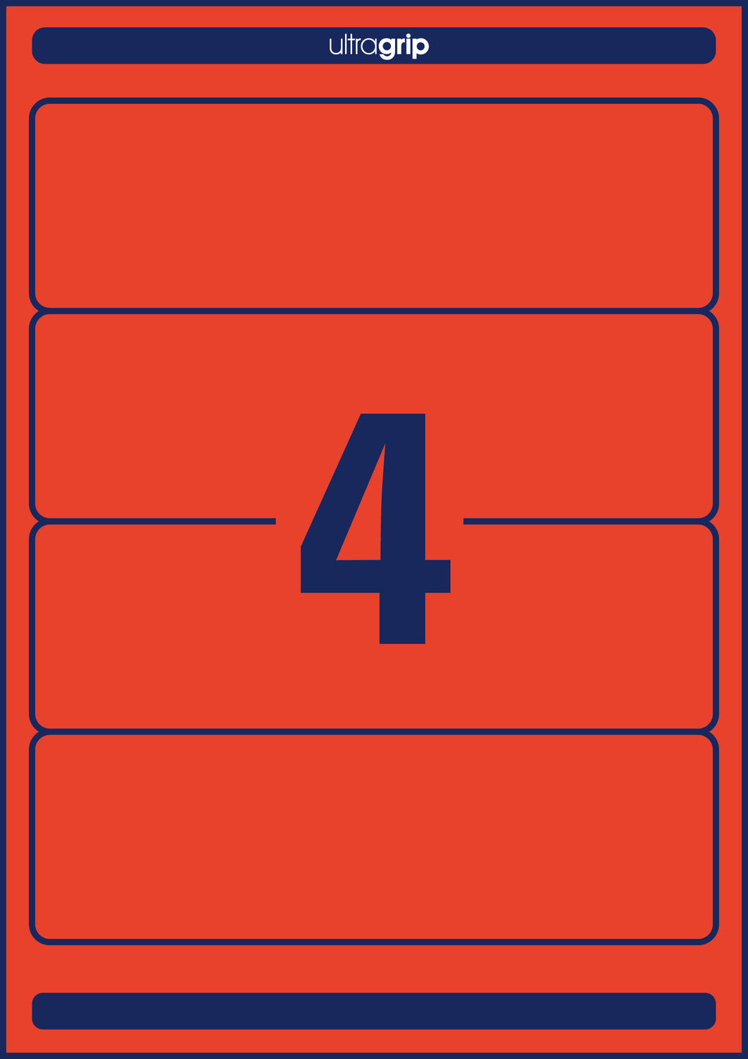 Etikete papirne barvne prekrivne za široke registratorje Avery Zweckform, 192 x 61 mm