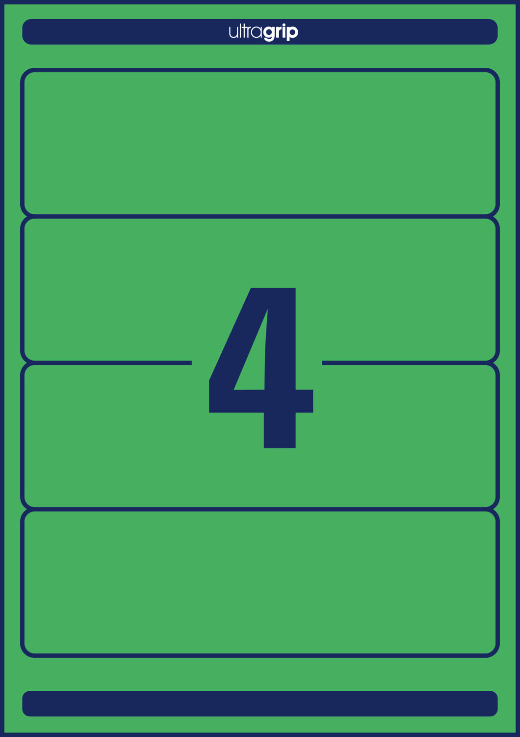 Etikete papirne barvne prekrivne za široke registratorje Avery Zweckform, 192 x 61 mm