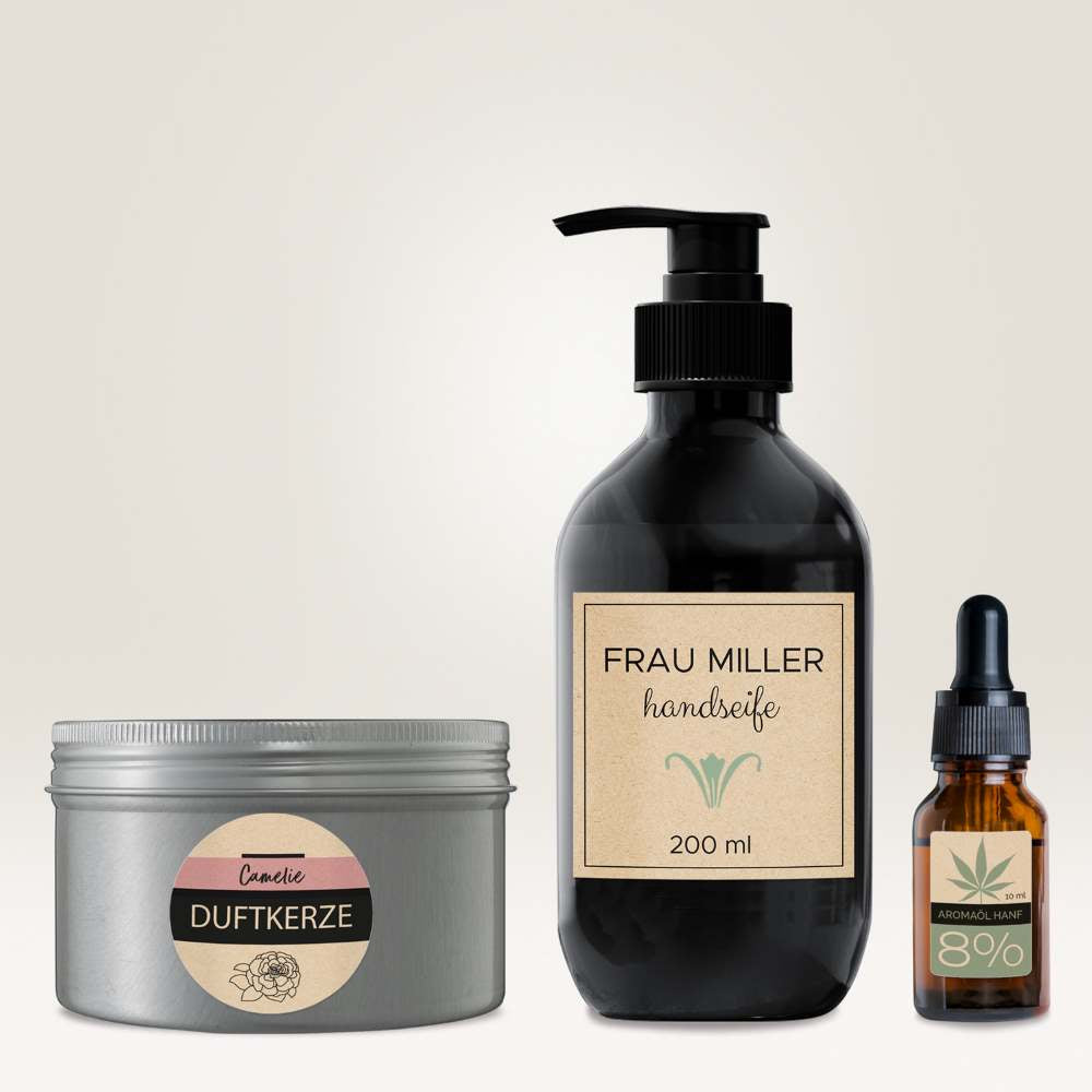 Etikete papirne naravno rjave L7109-25, 210 x 297 mm