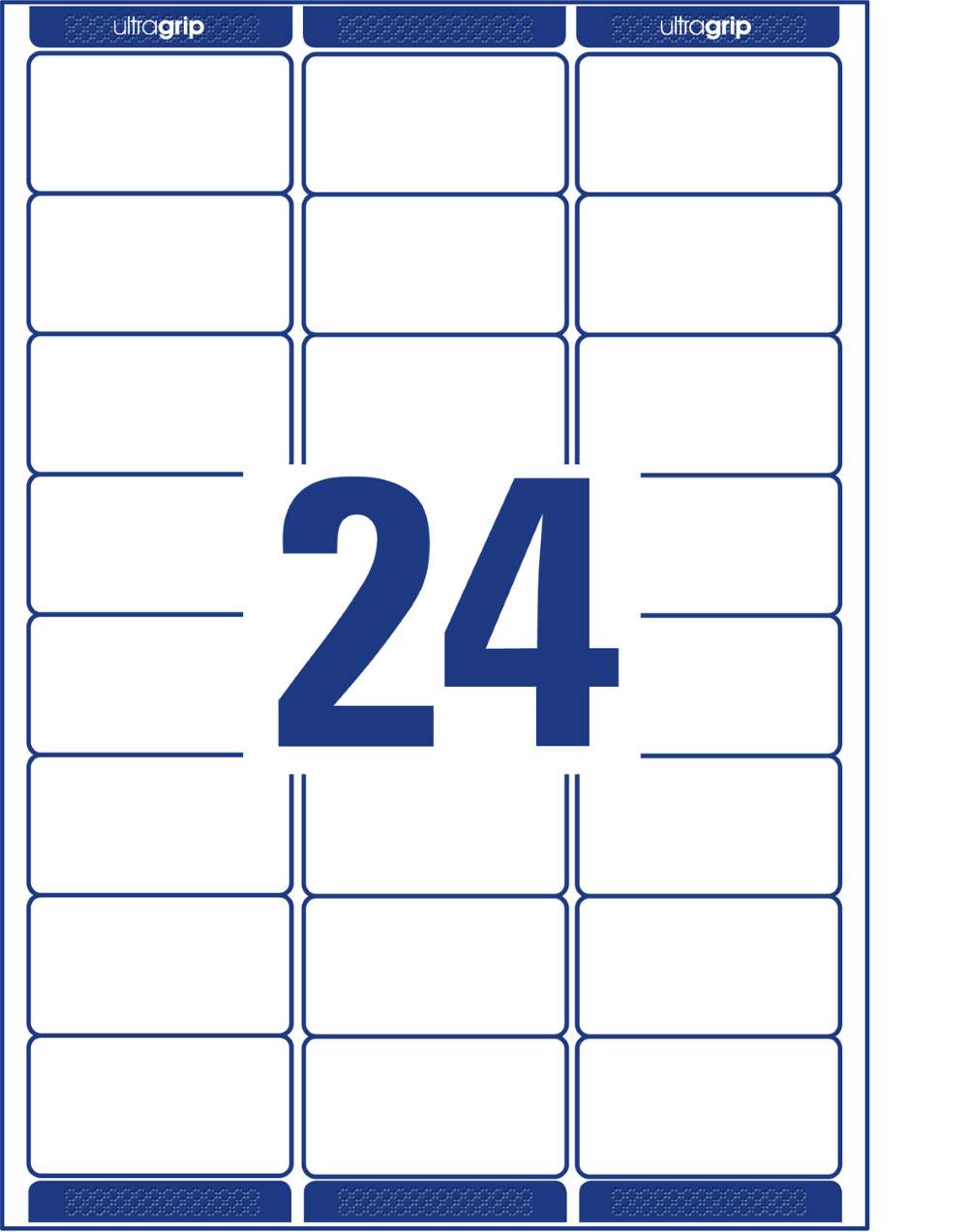 Etikete papirne bele za naslove Avery Zweckform L7159-100, 63,5 x 33,9 mm