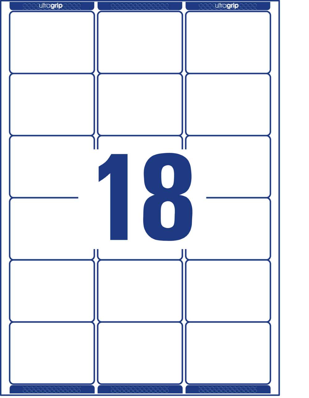 Etikete papirne bele za naslove Avery Zweckform L7161-100, 63,5 x 46,6 mm