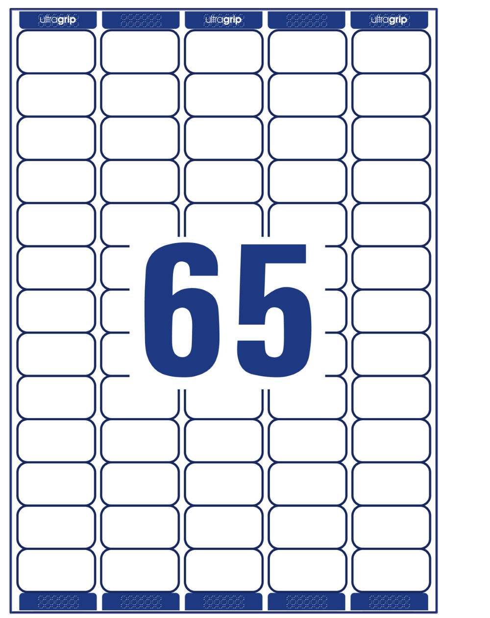 Etikete papirne bele za naslove Avery Zweckform L7651-100, 38,1 x 21,2 mm