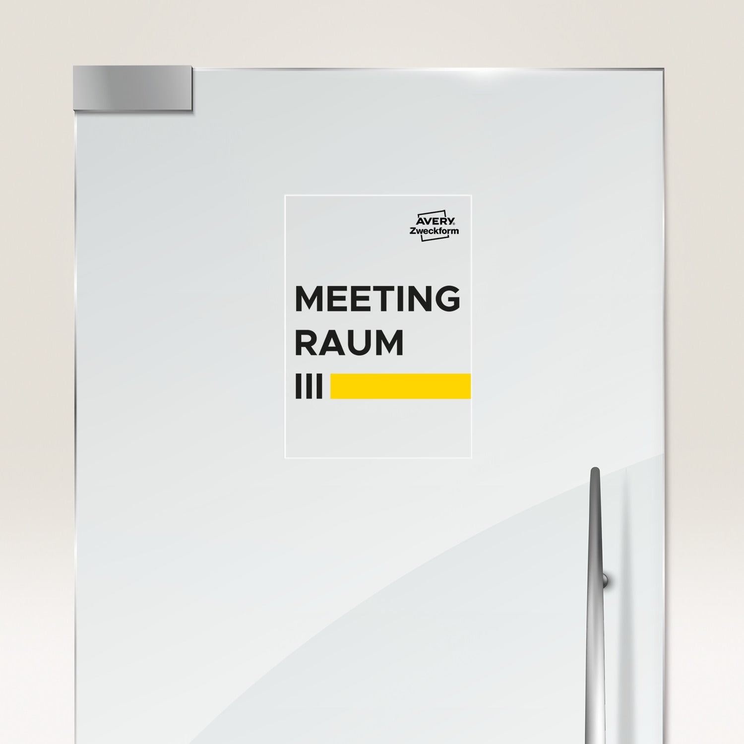 Etikete poliestrske transparentne svetleče Avery Zweckform L7784-25, 210 x 297 mm