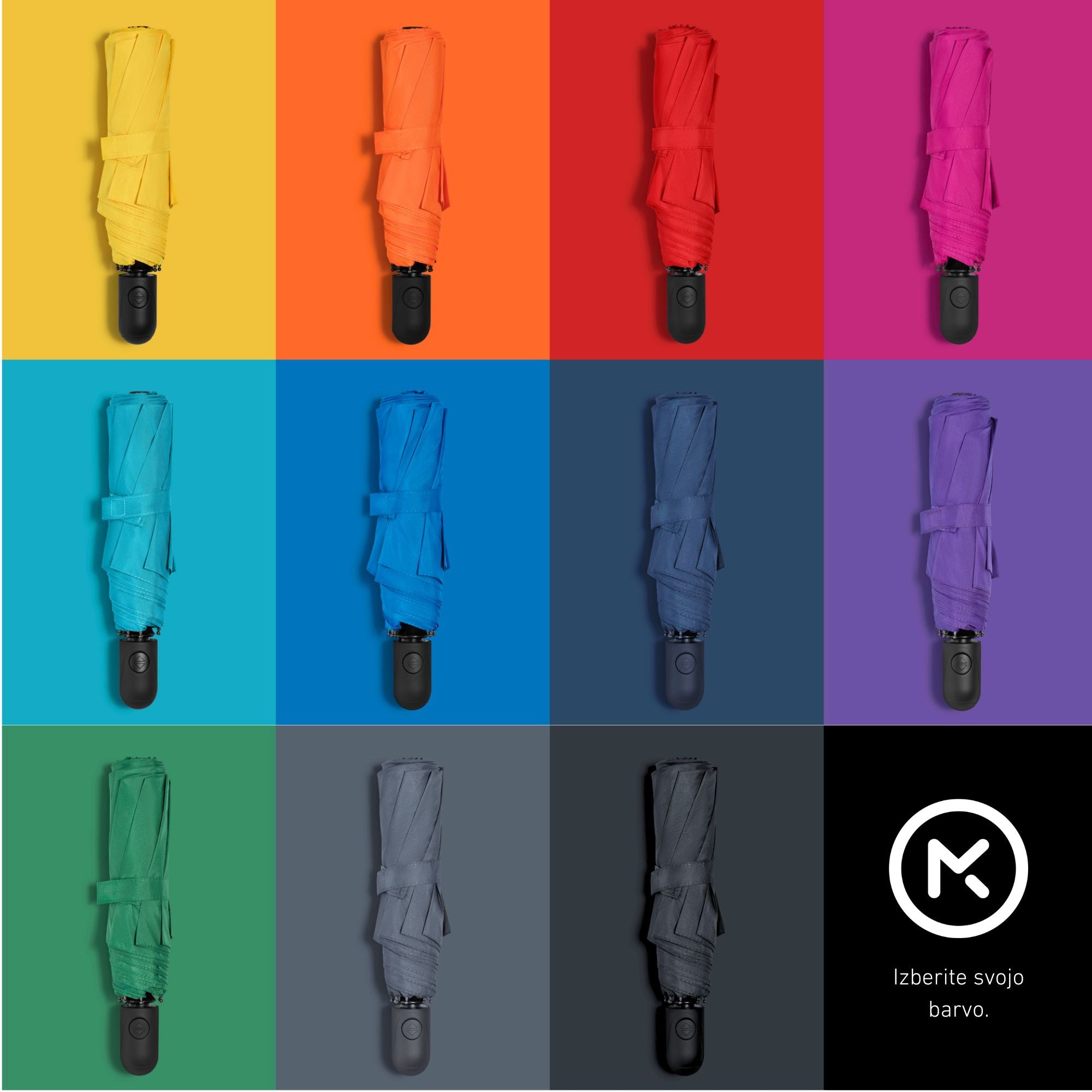 Dežnik Cambridge & steklenica Termo Nordic