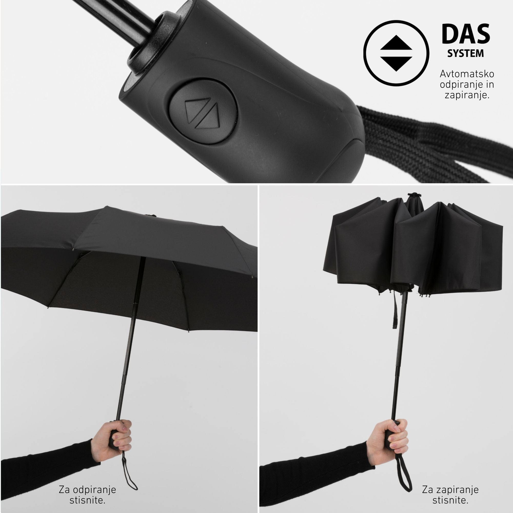 Dežnik Cambridge & steklenica Termo Nordic