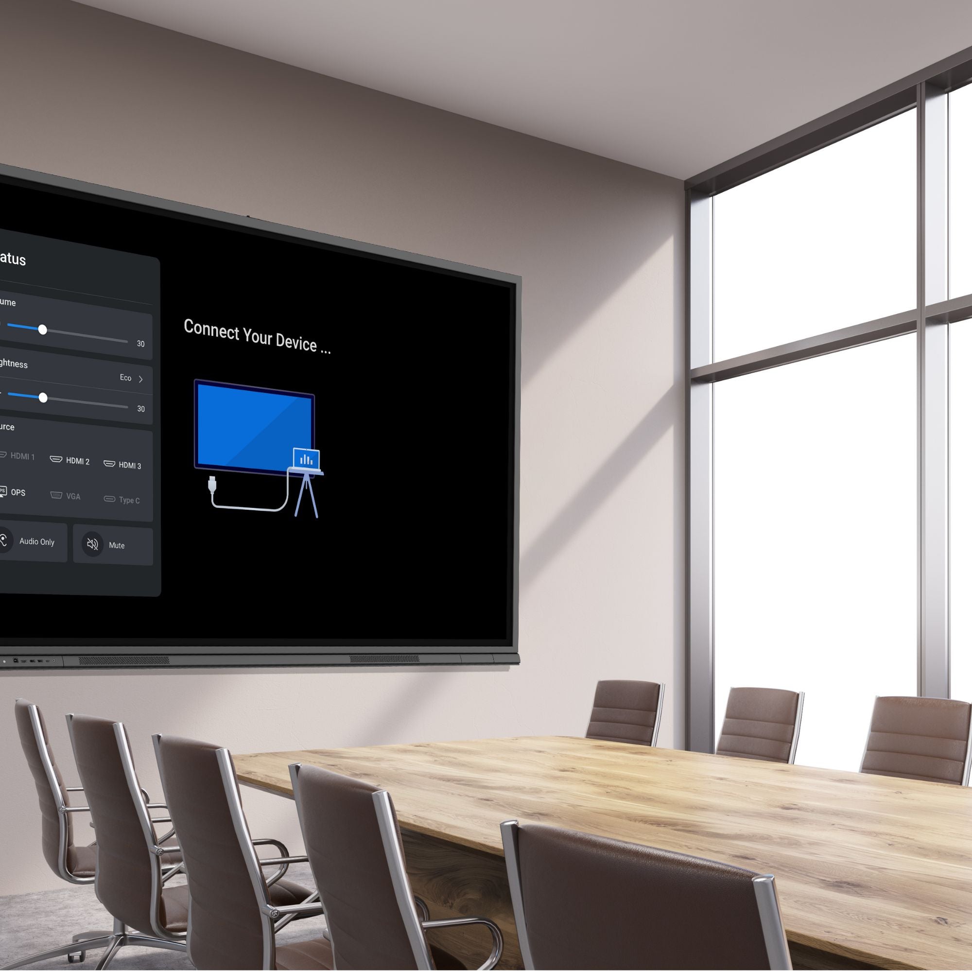 Komplet zaslon interaktivni Newline Serija C 86'' + OPS Android 15 Edla