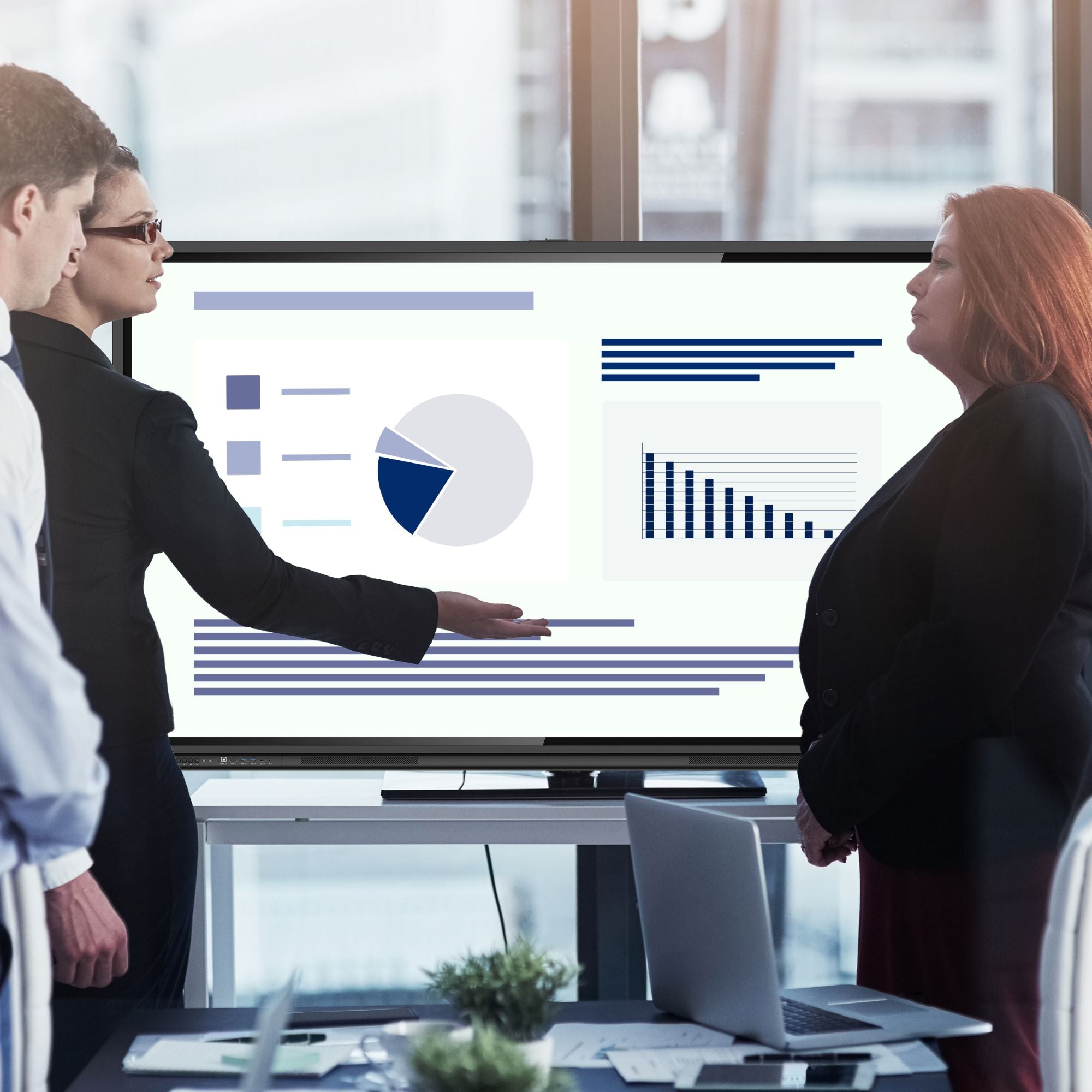 Komplet zaslon interaktivni Newline Serija C 86'' + OPS Android 15 Edla