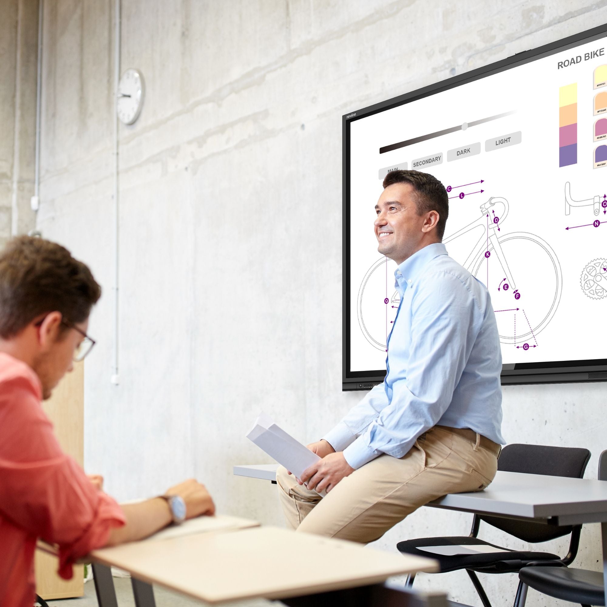 Zaslon interaktivni Newline Serija C