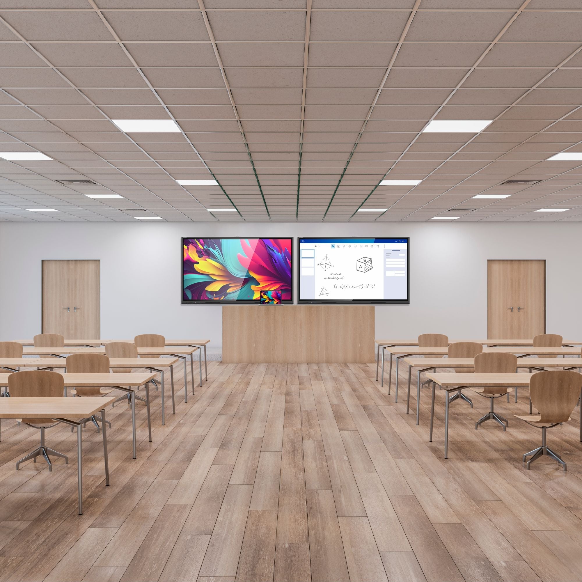 Komplet zaslon interaktivni Newline Serija C 86'' + OPS Android 15 Edla