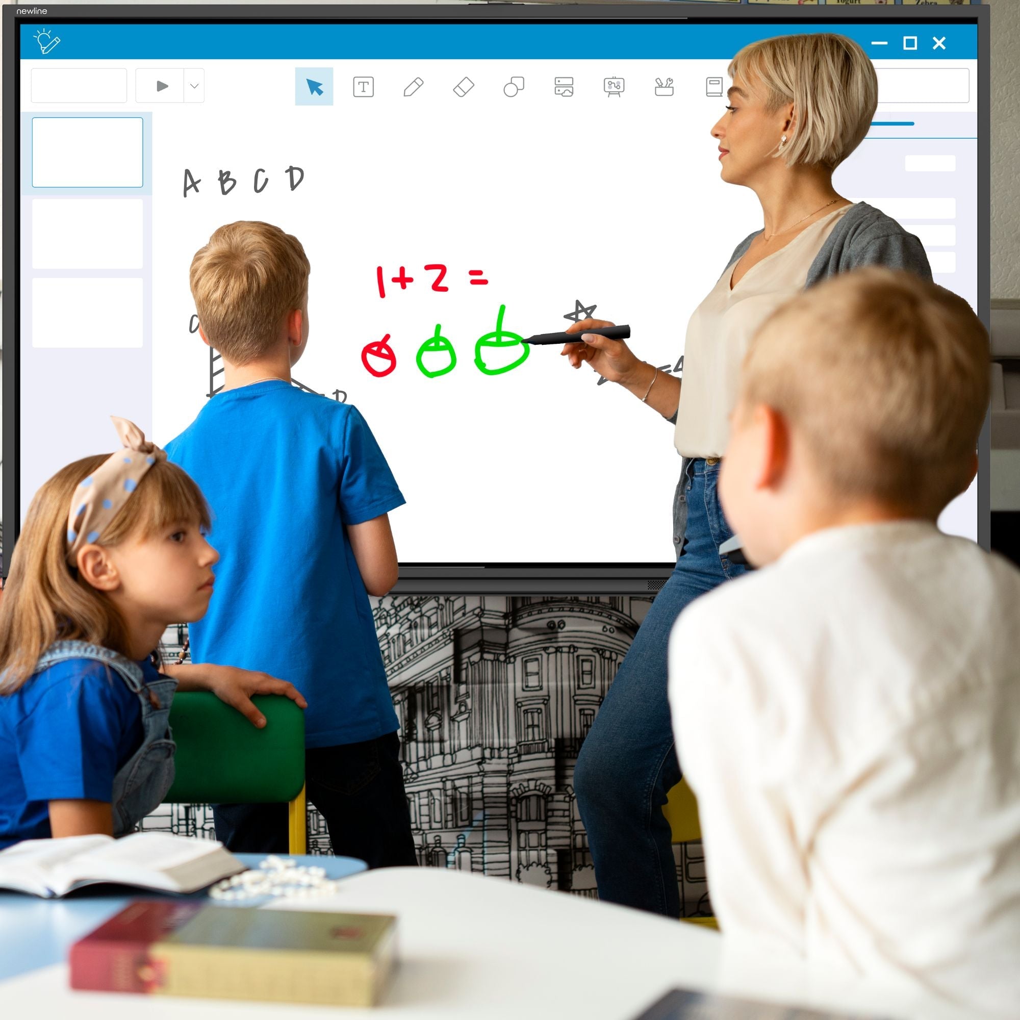 Zaslon interaktivni Newline Serija C