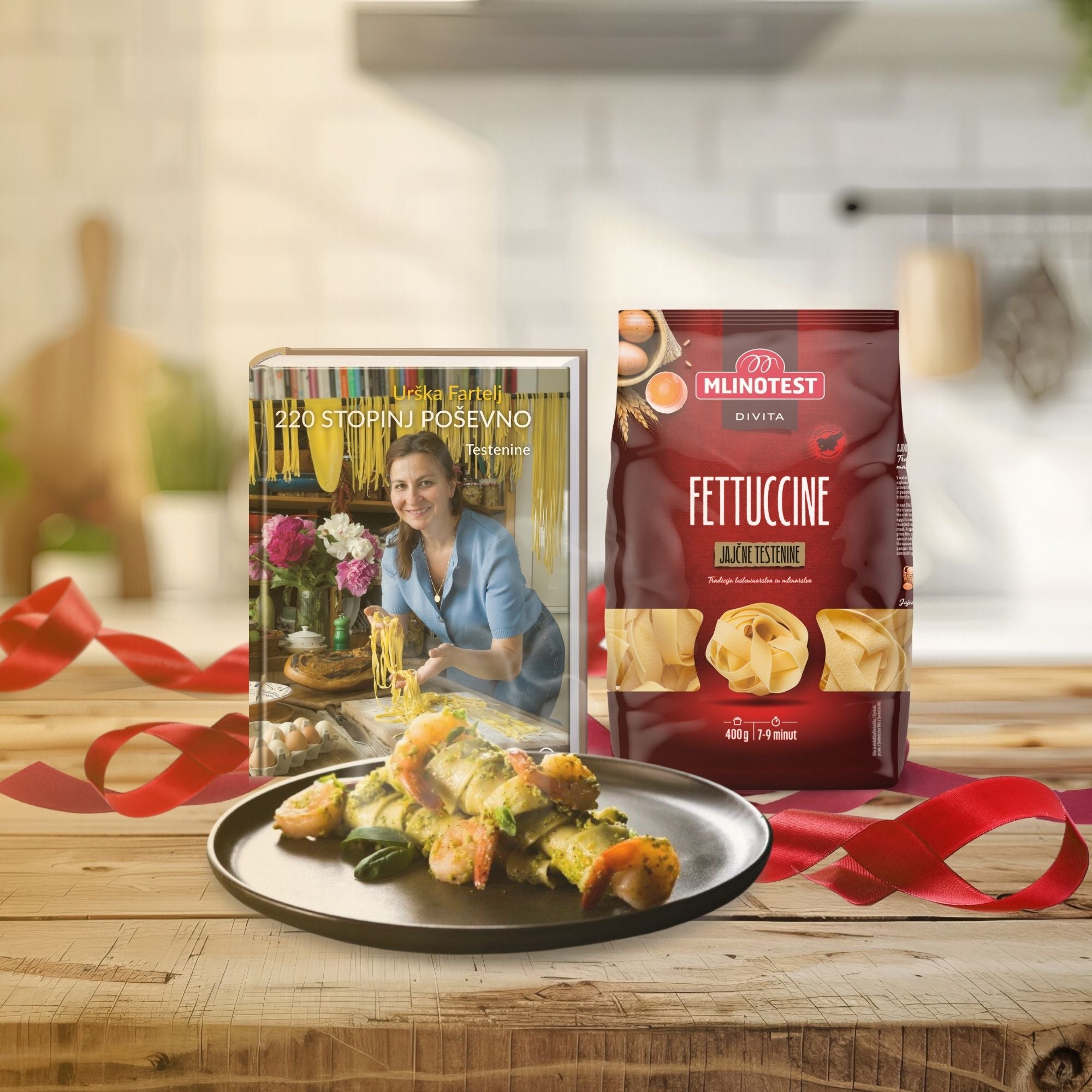 Knjiga 220 stopinj poševno: Testenine + DARILO