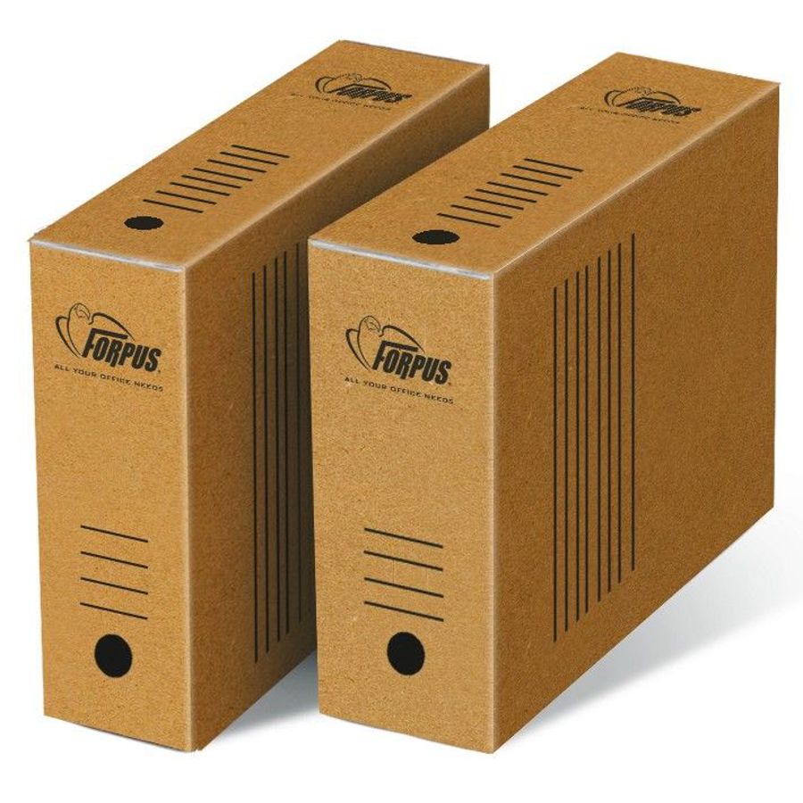 Škatla arhivska Forpus 250 x 325 x 80 mm, natur
