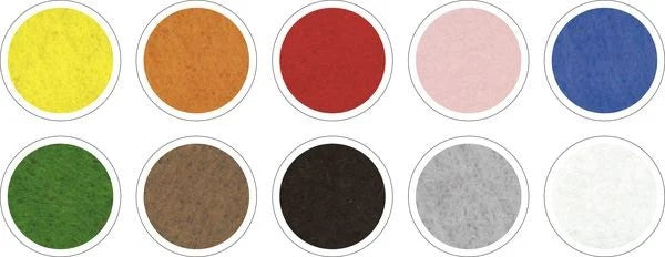 Blago filc Folia 520409, 20 cm x 30 cm, 150 g, sortirane barve, 1/10
