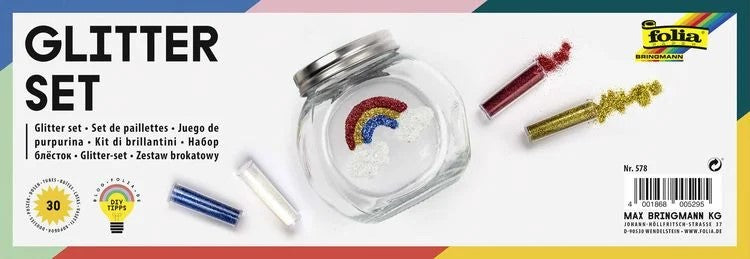 Bleščice dekorativne Folia 578, 30 x 3 g, sortirane barve 30/1