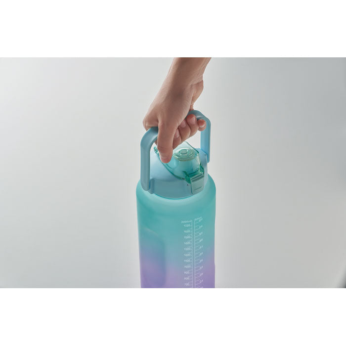 Steklenica Activate Max, športna, RPET, 2000 ml