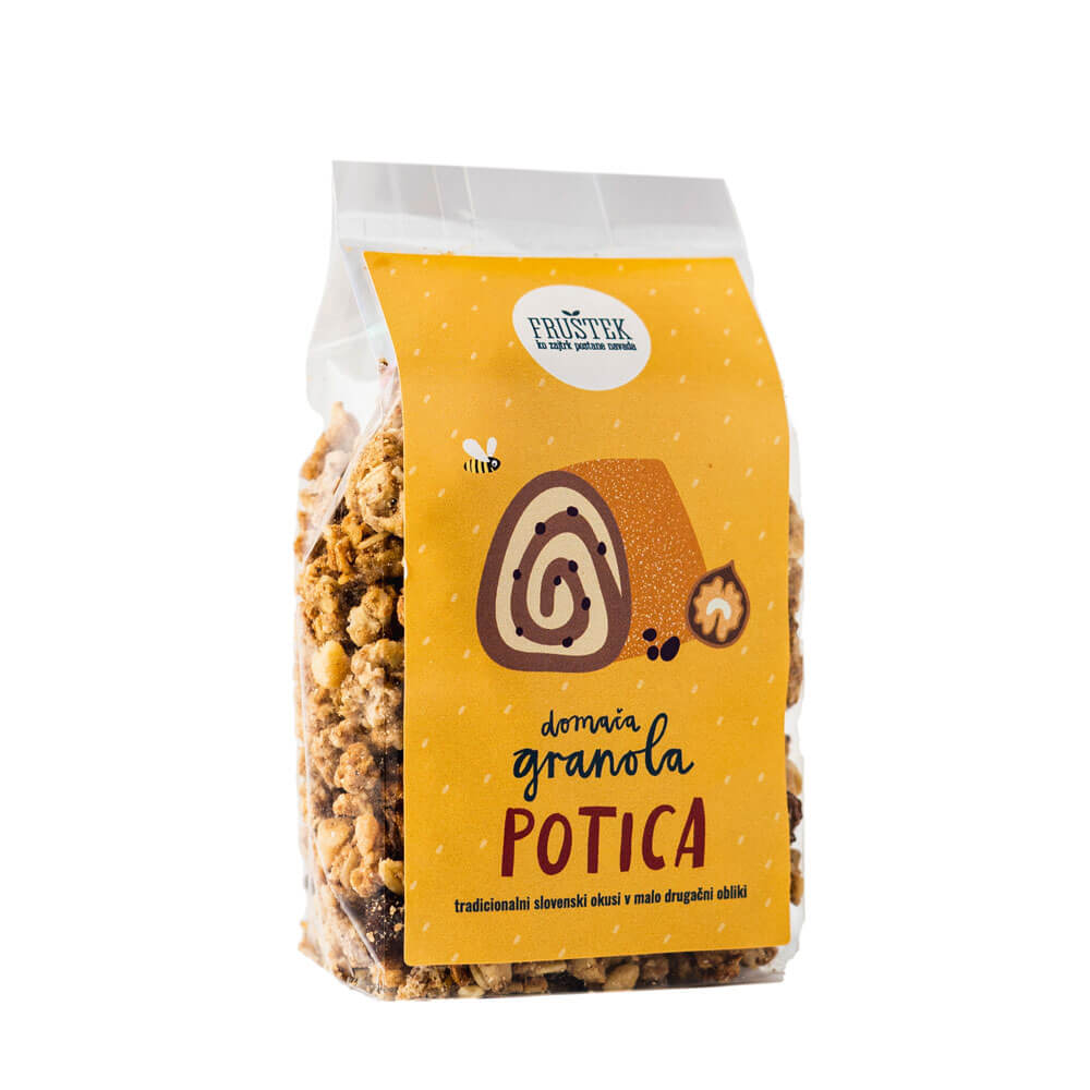 Hrustljava granola Fruštek, mini, 80g