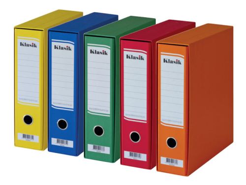 Registrator v trdi škatli Klasik, A4, 50/80