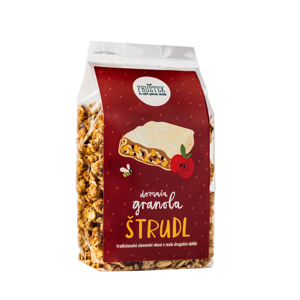 Hrustljava granola Fruštek, mini, 80g